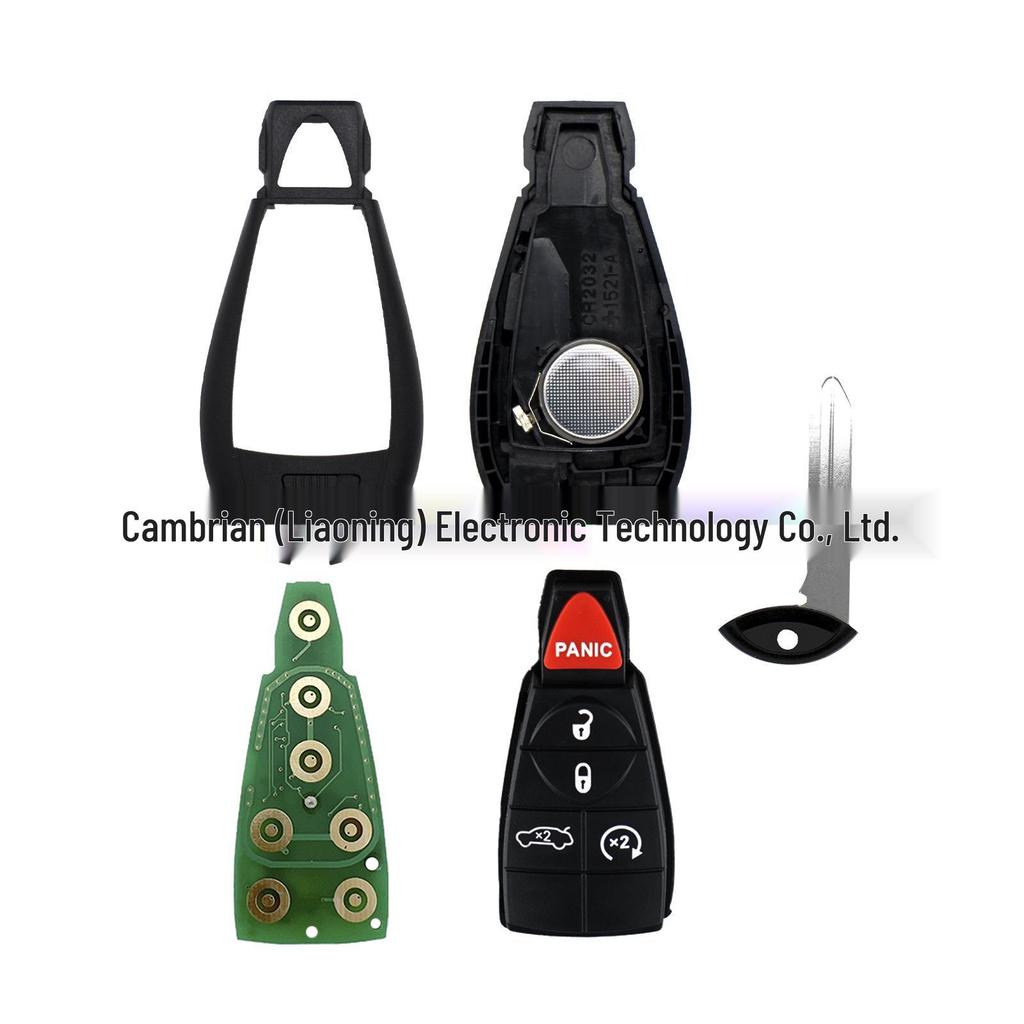 Dodge Car Key 5-Button Smart Remote (M3N32297100)