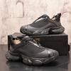 Paris Daddy shoes 2025 new summer breathable super fire lightweight sports shoes trendy brand thick-soled inner height increase casual shoes