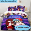 Custom Name 3PCS Friday Night Bedding Set, Including 1pc Duvet Cover And 2pcs Pillowcases, Suitable for Dorms and Bedrooms Gift
