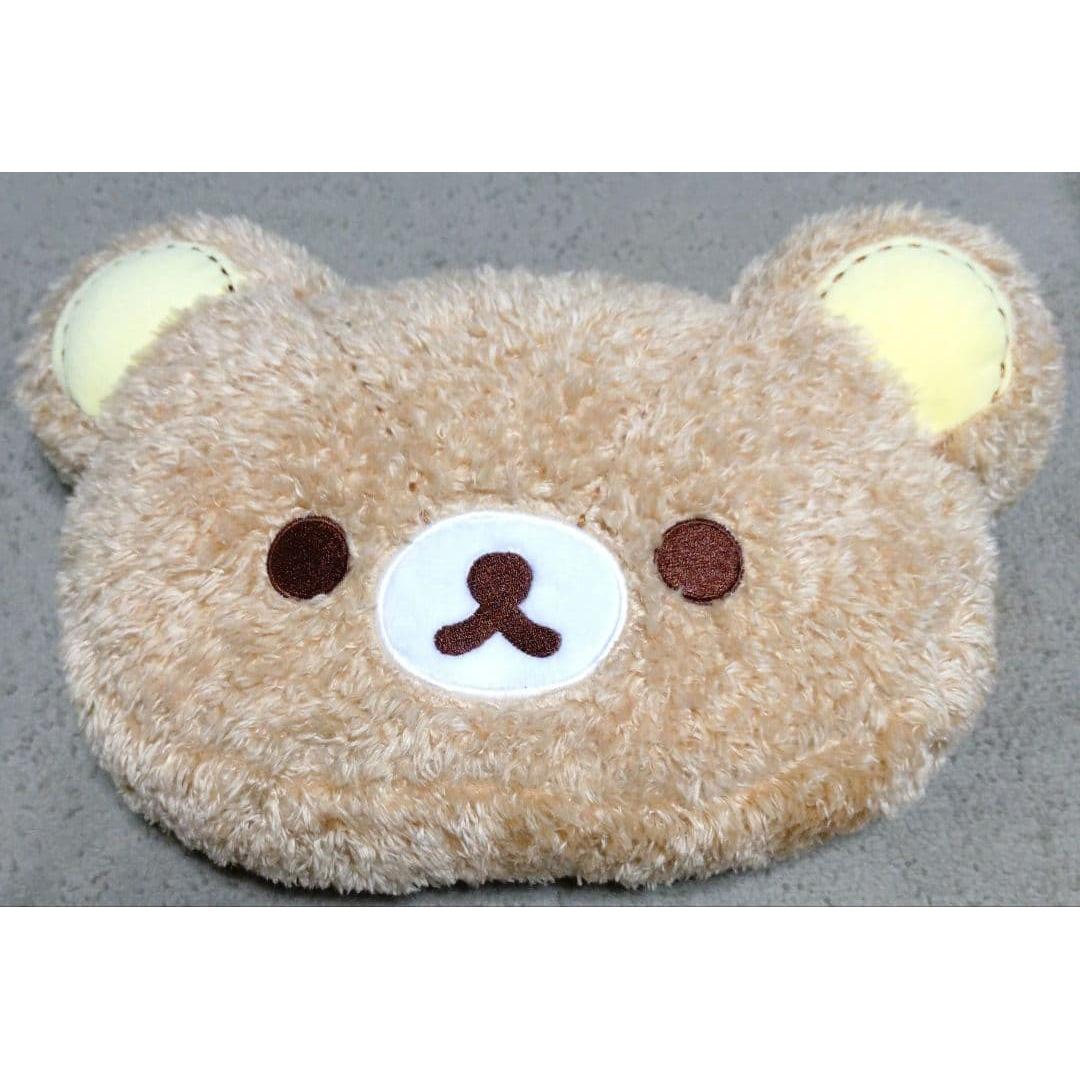 Rilakkuma face-shaped stuffed toy