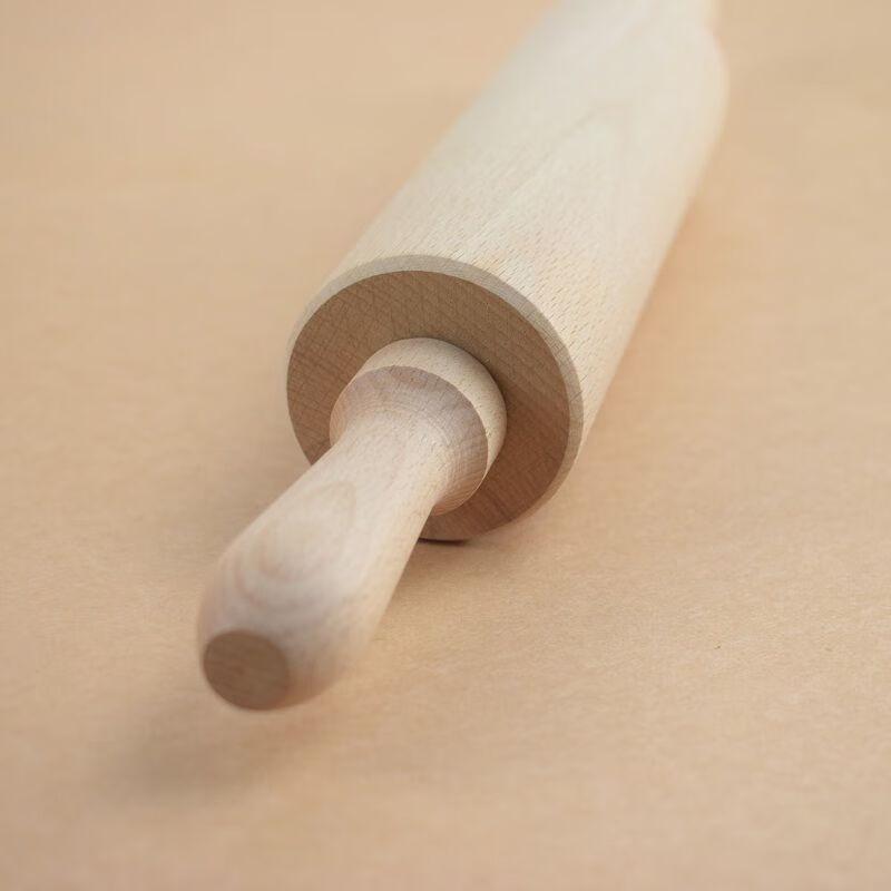 Qianxing Solid Wood Carved Rolling Pin