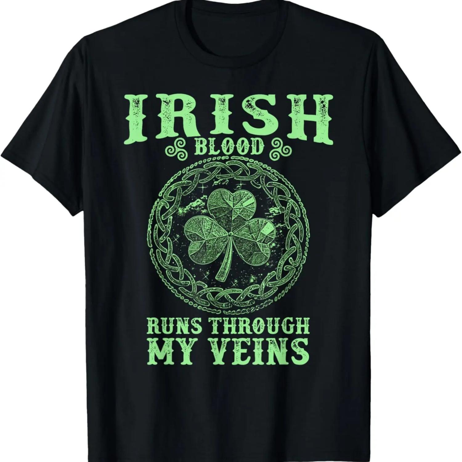 St Patricks Day Leprechaun Irish Dabbing Ugly Sweater T-Shirt S чёрный