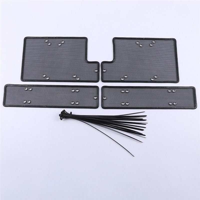 A03E-Car Grille ect Screening Mesh Front Grille Net Cover For Toyota RAV4 RAV-4 XA50   Modification Accessories