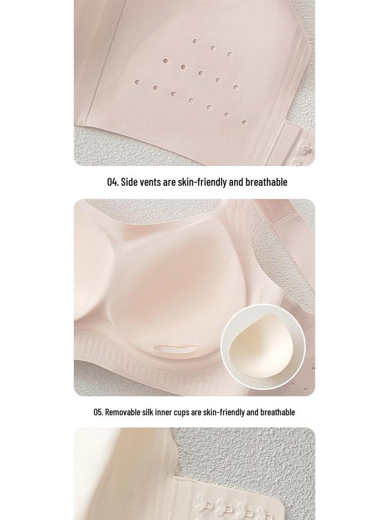 European & American Seamless Lift Wire-Free Bra - Anti-Sag & Supportive Design for Women
