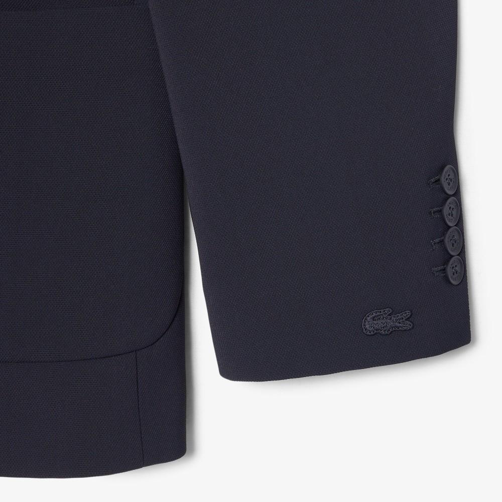Lacoste Women's Relaxed Fit Iconic Fluid Pique Blazer VF8502-56GHDE