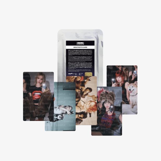LE SSERAFIM 4th Mini Album CRAZY Mini Photo Card