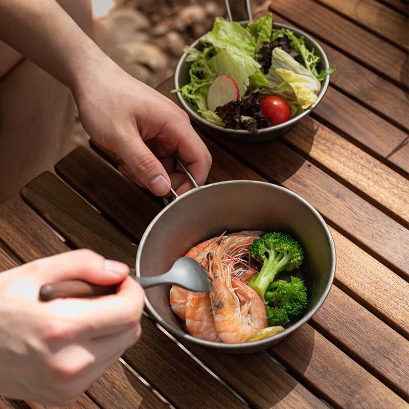 Naturehike Portable Titanium Camping Bowl 450ml