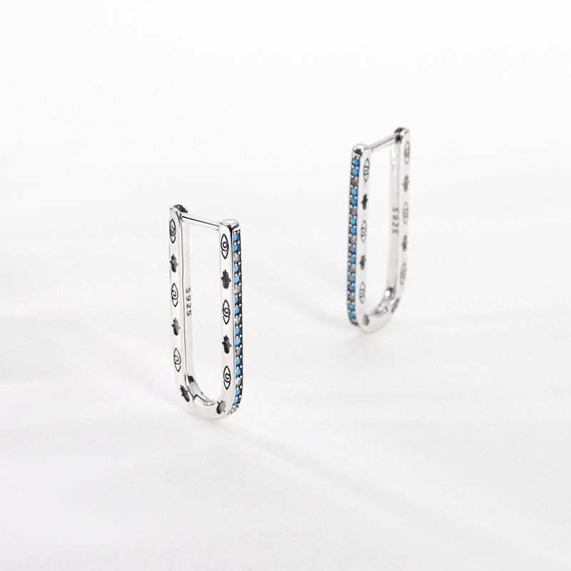 Wiosna 925 Srebro Sterlingowe Kwiat Owad Kobiety Kolczyki Geometryczne Koło Sztyft Złote Kolczyki Srebro 925