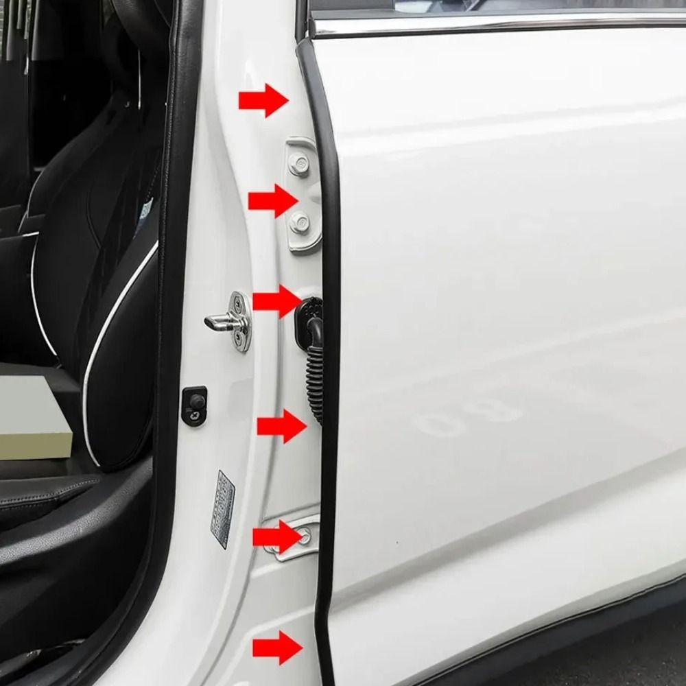 Rubber B-Pillar Weatherstrip Dust-proof Auto Sealant Strip B-Pillar Sound Insulation Strip