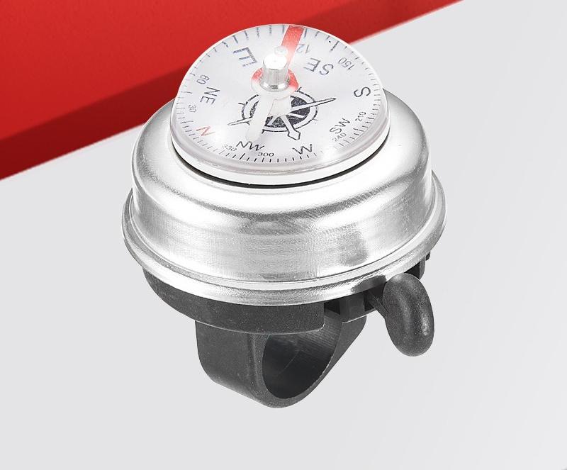 1PC Bicycle Bells Mountain Bike Compass Bells Bells Bike Horns Bells Kids Bicycle Accessories Outdoor Sports Equipment
