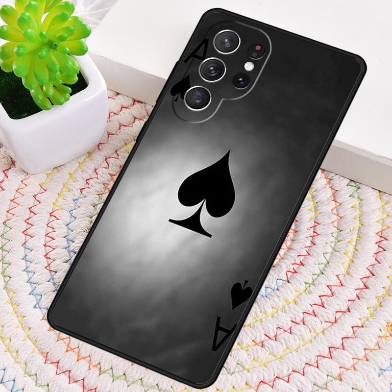 Poker Surreal Aesthetic Art Phone Case For Samsung Galaxy note 10 pro S26 S25 S24 S23 S22 Ultra Plus S21 FE S20 Shockproof Cover