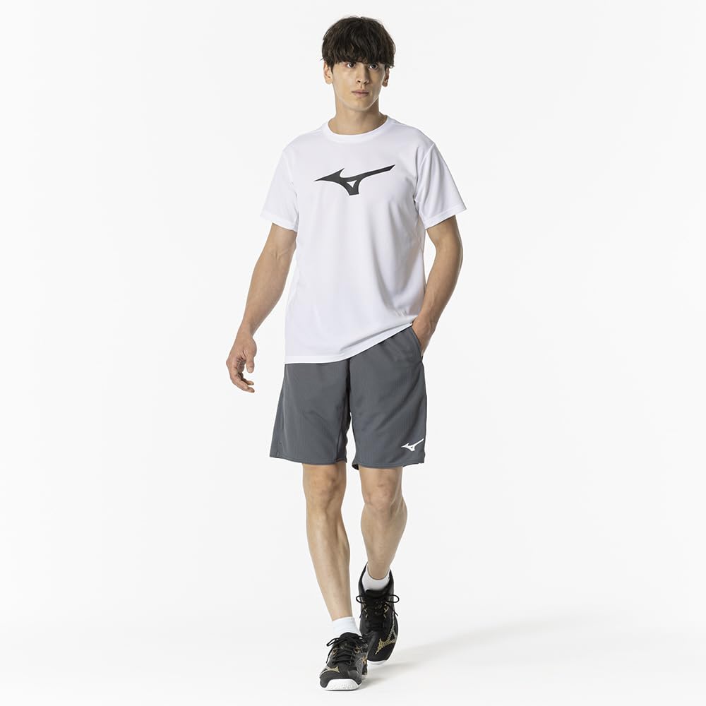 Tennis and Badminton Dry Aeroflow Game Highly Breathable Dynamotion Officially Certified by the Japan Badminton Unisex Turbulent Size 62JBB001 Pants,