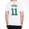 Nike Kyrie Irving No. 11 Boston Celtics Sports Casual Short Sleeve T-Shirt Men Tops White 870761-109