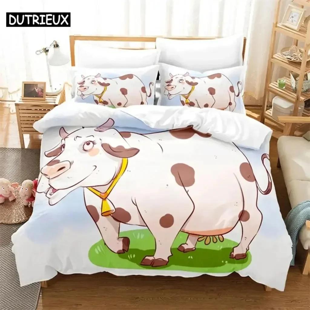 Luxury New 3D Print Pink Unicorn Queen Bedding Set Duvet Cover Set Bedding Digital Printing Bed Linen King Size Duvet Cover