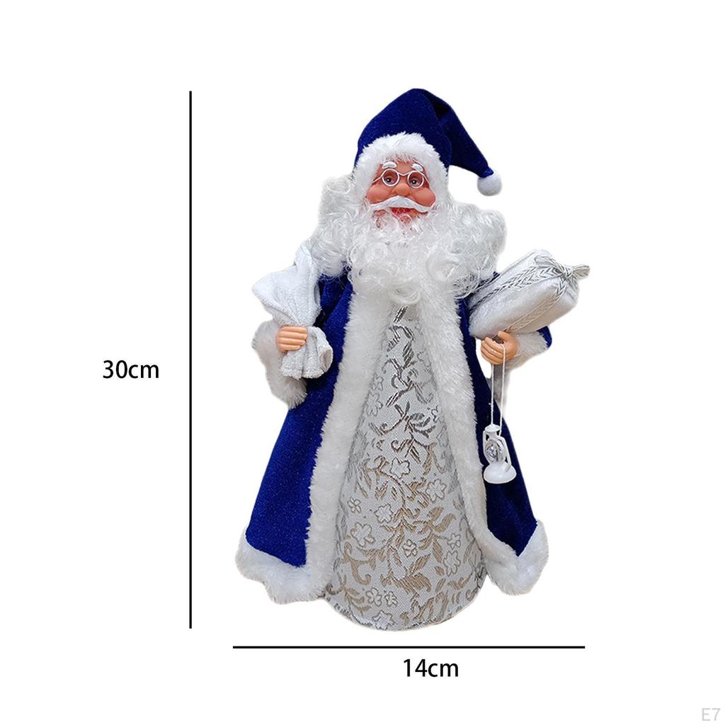 Christmas Santa Decoration Multipurpose Party Favors Gifts Standing Figurines Sculptures for Bedroom