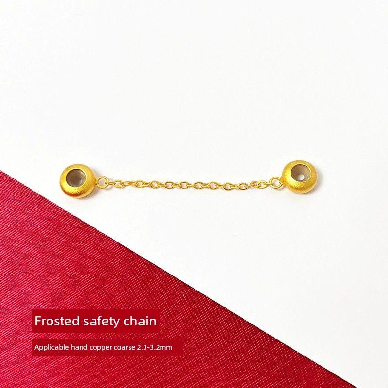 

Браслет с пряжкой Цепочка против потери Подходит Золотой браслет Фантастический продукт против потери Браслет Zhou Sheng Ремешок для переноски Цепочка против падения Защита от падения Frosted safety chain