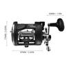 Boat Sea Fishing Reel Trolling Fishing Reel Right Hand Drum Fishing Wheel