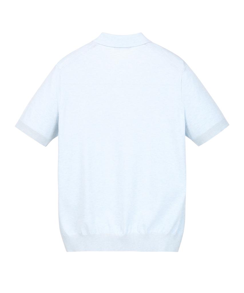 Jilseutyueoteunyuyogmaen Silky Collar Knit - Sky Blue (Jnsw6B303B1)