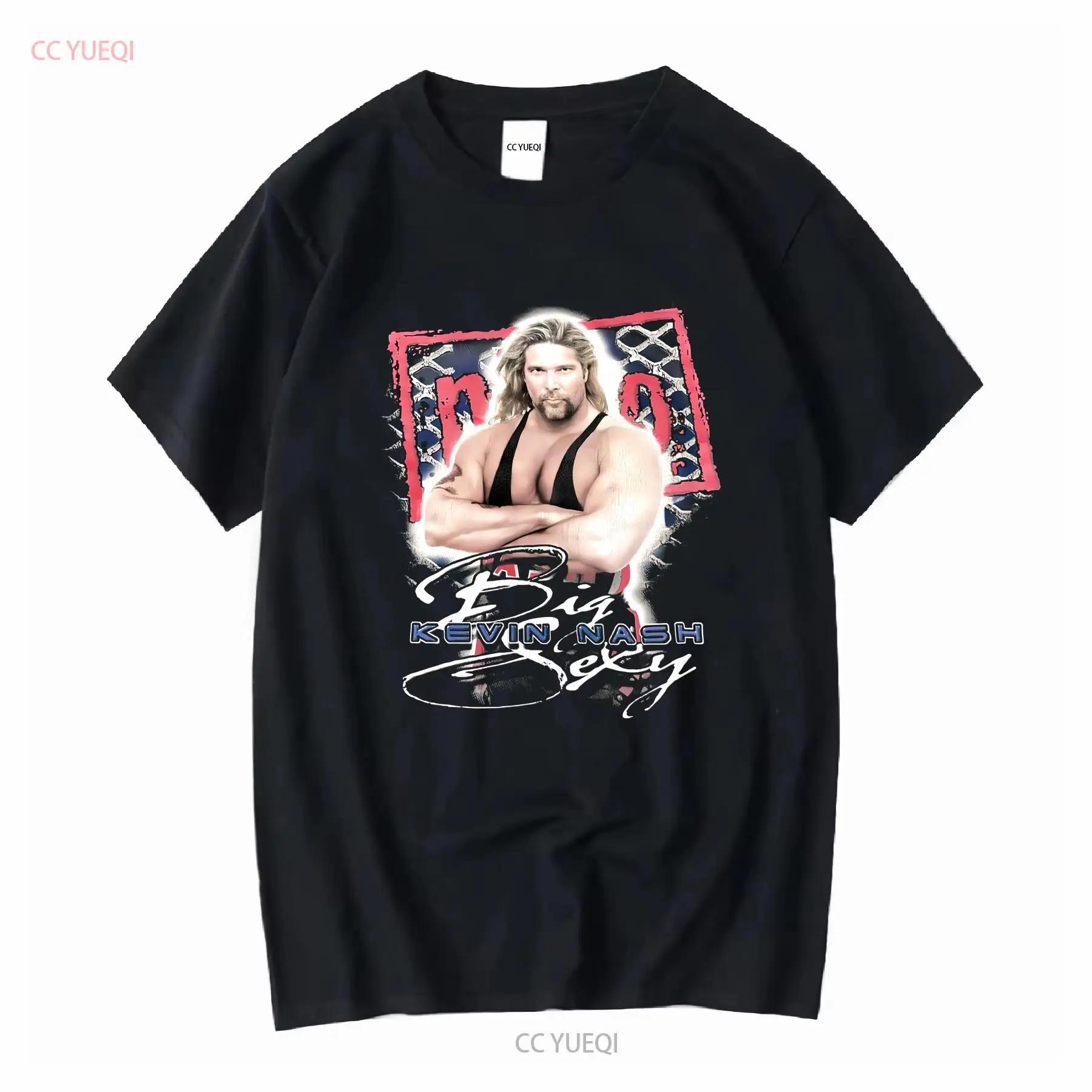 Kevin Nash Big Sexy Men T shirt Black All Sizes S to 5XL 2F1487 vintage Washed Slightly Breathable Stretched S разноцветный