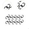 10 Pack S Hooks for Backpacking And Camping with Snap