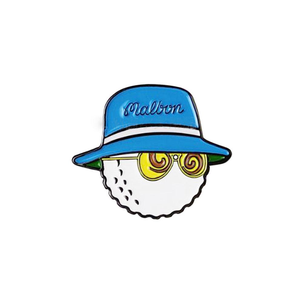 Clip per cappello da golf Segnalini da golf Magnetici staccabili Lega di zinco Antiruggine Etichette per palline Regali per cintura tasca
