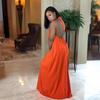 Bohemian Candy Color Sleeveless Sling Dress for Women