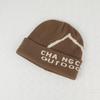 Letter Knitted Wool Hat Winter Outdoor Cycling Mountaineering Warm Pullover Cap for Women
