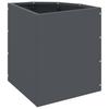 Corner Planter Anthracite 30 x 30 x 35 cm Steel