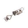1Pc 304 Stainless Steel Boat Deck Clamp Hasp Lock Heavy Duty Fastener For Marine Locker Strong Anti Rust Construction