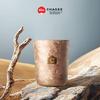 CHAGEE Titanium Coated Gold Coffee Cup Double-Layer Water Cup with Fresh-Locking Open Tea Cup Hand Gift