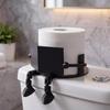 Porte-rouleau de papier toilette amusant, Rangement pour rouleau de papier toilette de lecture pour la décoration de salle de bain, Idées de décoration de salle de bain créatives et uniques