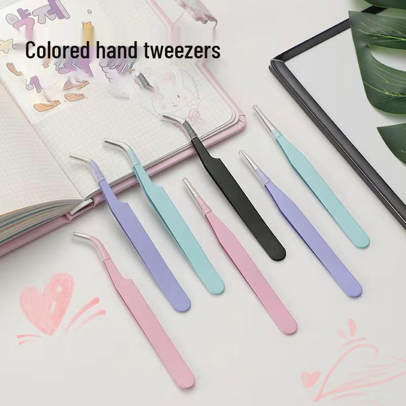 Uimo Glue-Free Natural Magnetic False Eyelashes with Self-Adhesive Stem, Reusable Extensions for Women