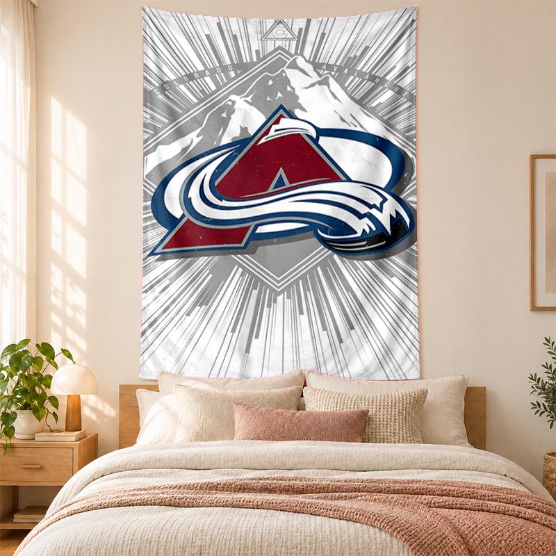 Colorado Avalanche Tapestry highquality for decorating living room bedroom dorm walls ideal as bedroom wallart orholiday gift