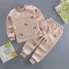 Baby Thermal Underwear Set: Plush, Thickened Pajamas for Boys & Girls
