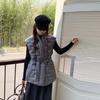 Outer vest women's stand-up collar cotton clothes vest loose fashion new thickened autumn and winter waist foreign style