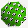1PC Soccer Ball footballAutomatic Open/Close Umbrella with Windproof, 8-Rib Sturdy Canopy, Durable Ribs, Fashionable Design, Outdoor Accessory, Fun Pr