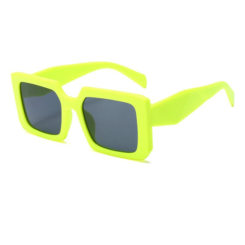 New square children's sunglasses boys trendy fashion personality color summer sunshade sunglasses UV protection