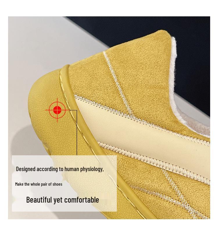 2025 Women’s Winter Plush Cotton Slippers: Super Soft, Thick Sole, Comfortable, Heel-Covered for Outdoor Fashion