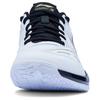 Li Ning Gale Lite Slip Resistant Abrasion Resistant Low top Badminton Shoes Unisex White Gold Black AYTU025-3