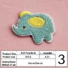 Na Style Stickerei: Niedliche Bären-Haarspange & Hasen-Aufnäher-Sticker