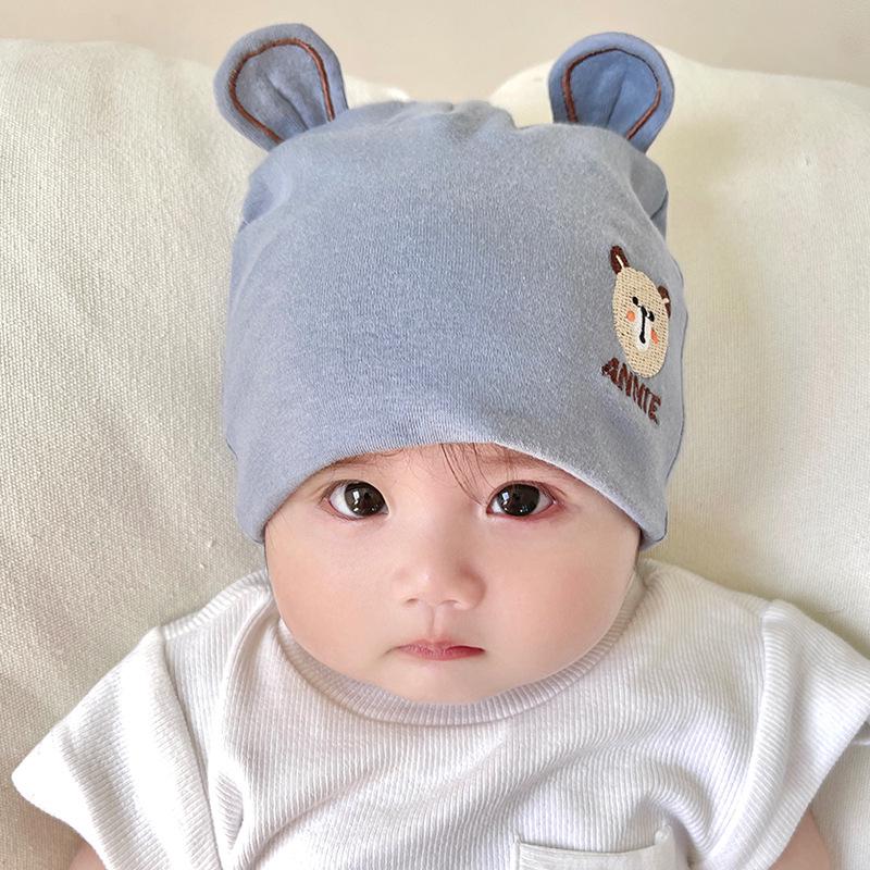 Katu Bear Infant Cotton Pullover Hat for 3-12 Months - Spring/Autumn Boys & Girls