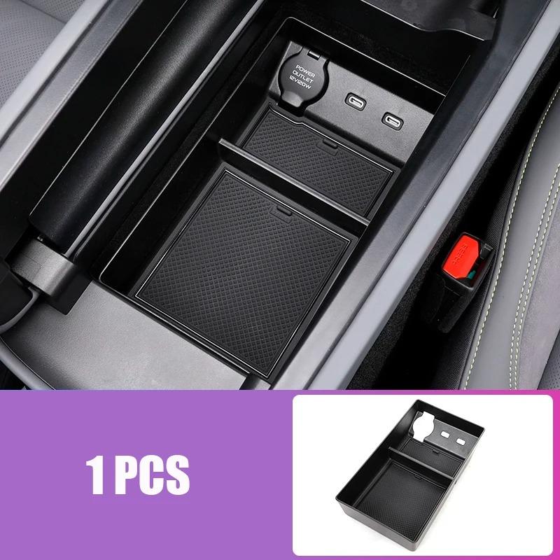 For Lynk & Co 08 EMP 2025 2026 Car Under Screen Storage Box Dashboard Storage Box Center Console Armrest Storage Box Accessories