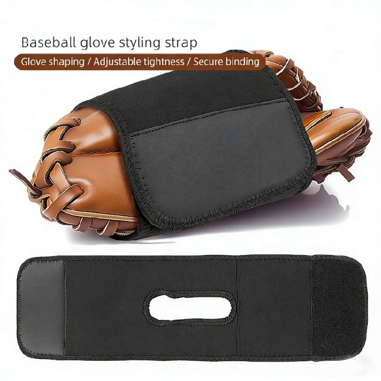 Softball Glove Fixing Wrap Baseball Catcher Glove Wraps Flexible Former and Pocket Shaper Regulable Strap