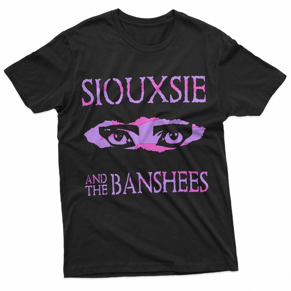 Duo Tone Siouxsie and The Banshees Post Punk Band TShirt Unisex T-Shirt S