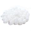 40pcs/lot Colored Barrel Shape Acrylic Beads Big Hole Loose Spaced Imitation Jade Beads For DIY Bracelet Bags Decor Accessories