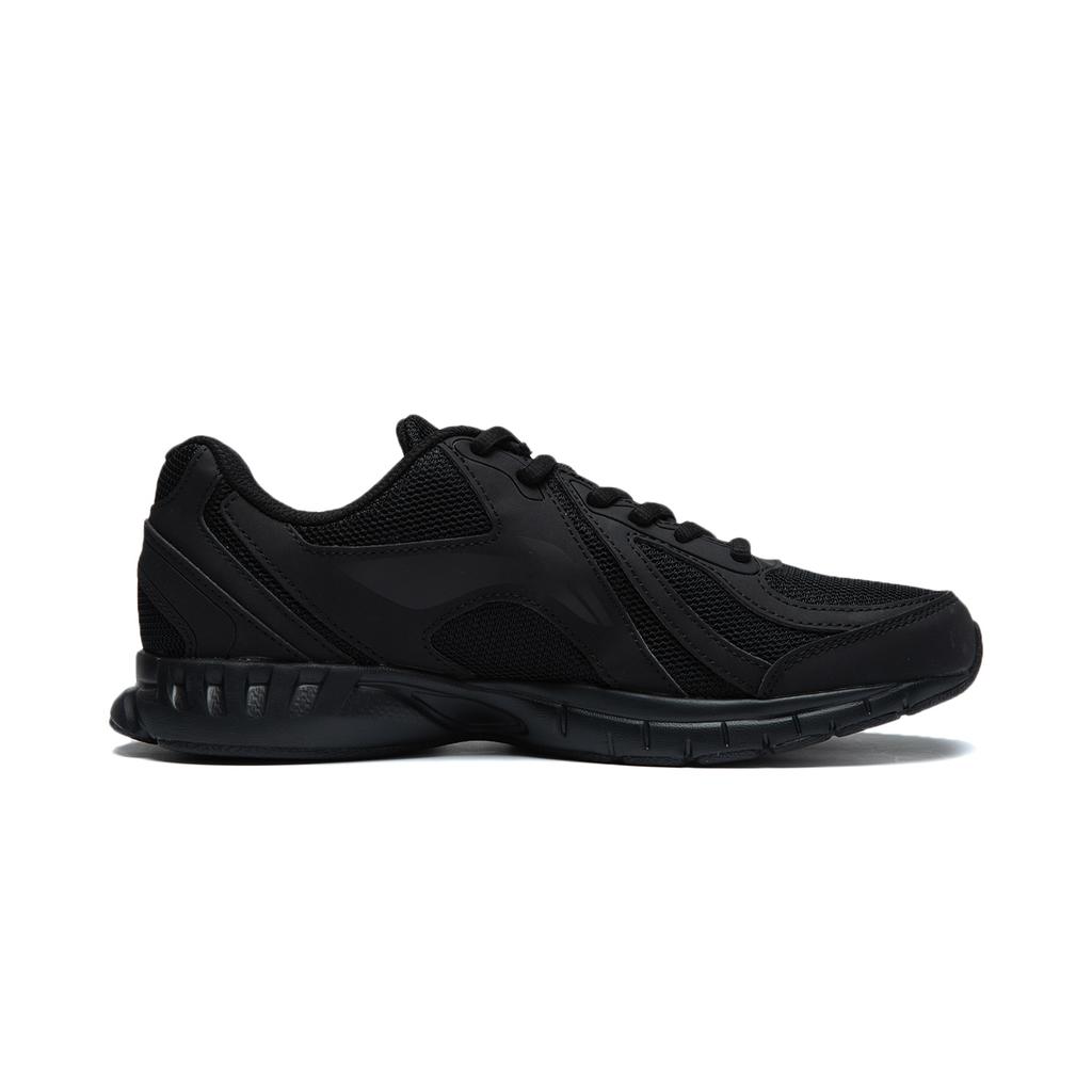 New LiNing Shock Absorbers Slip Resistant, Abrasion Resistant, Lightweight Low Top Casual Running Shoes Men's Black ARBS009-4