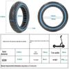 8.5x2 Honeycomb Shock-Absorbing Solid Tire for Xiaomi M365 Electric Scooter, No-Inflation, Explosion-Proof
