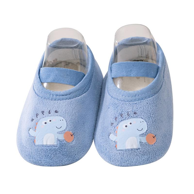 Anti-slip Baby Socks Newborn Winter Warm Floor Socks with Rubber Sole for Girls Boys Toddler Foot Infant Kids Floor Slippers New