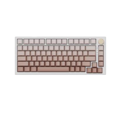 VGN A75 Magnetic Gaming Gradient Rapid Trigger Actuation Point English PBT Keycaps Keyboard, Pink, Compatible, 0.1mm-4.0mm, Layout, 75% Layout,