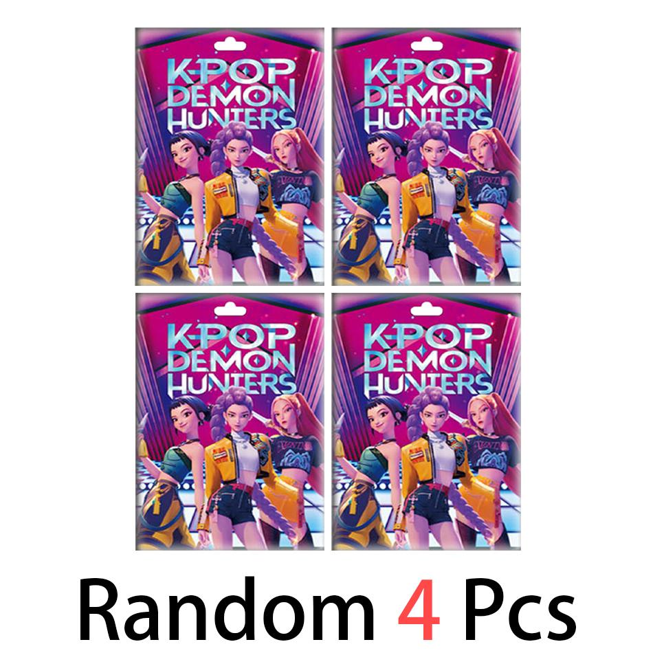 Kpop Dämonenjagd Box Serie 24 Stück Figurenmodell Spielzeug Cartoon Gaming Zubehör Schreibtischdekoration Halloween/Weihnachten für Kinder GeschenkK